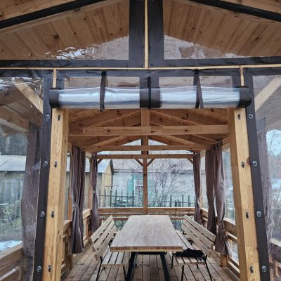 Рулонные мягкие окна Стандарт